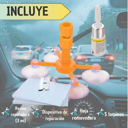 Kit Reparador de Cristales para Parabrisas