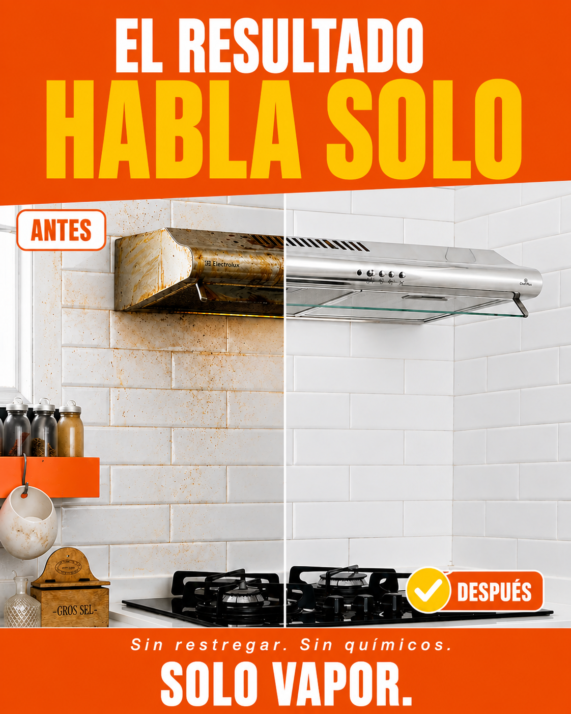 CleanPro™ - Elimina la suciedad incrustada en segundos