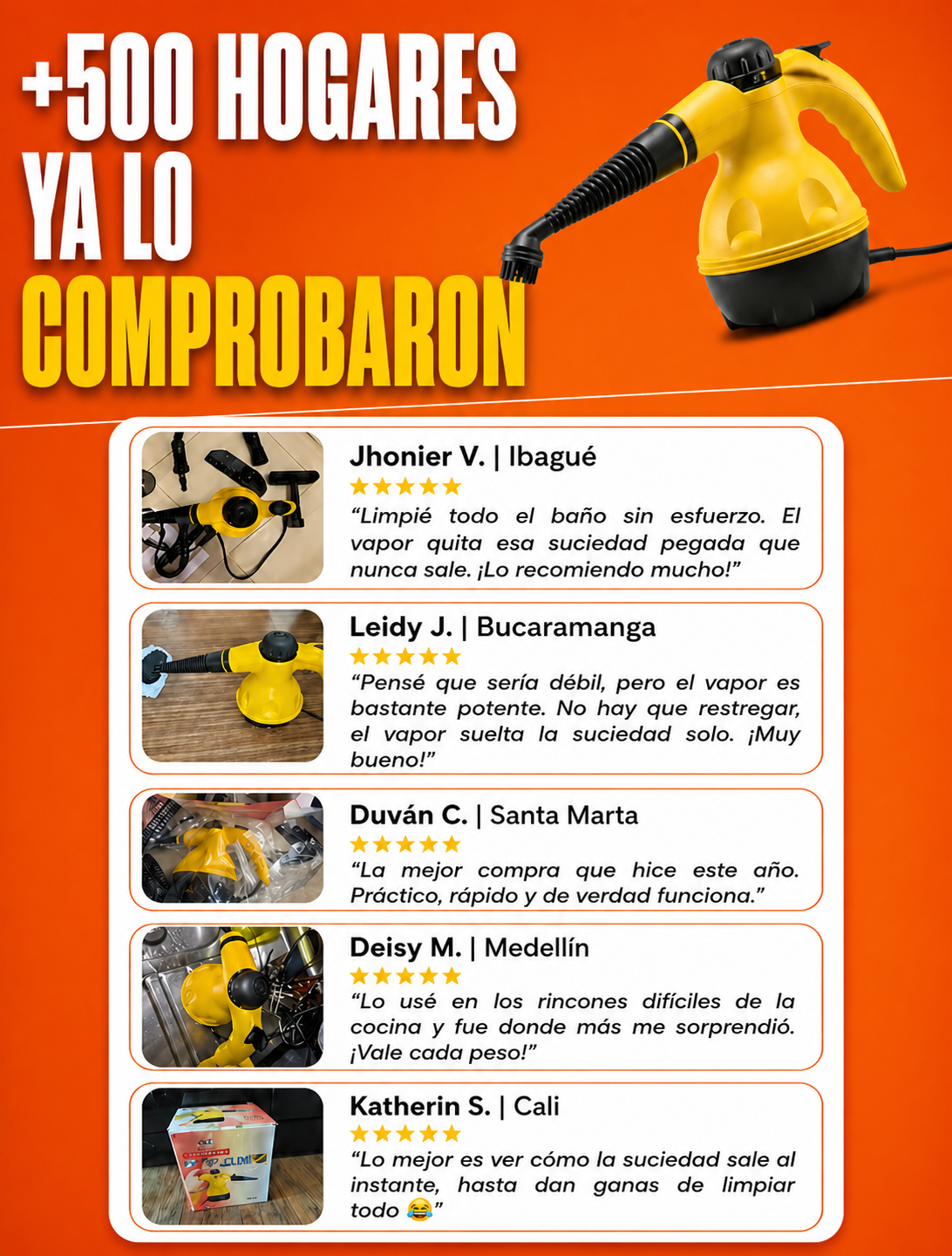 CleanPro™ - Elimina la suciedad incrustada en segundos