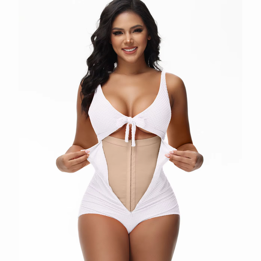 Traje de Baño Reductor Vientre Push Up Mujer