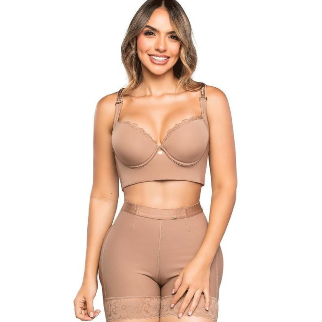 Faja Short Invisible Levanta Pompas – Moldea Tu Figura al Instante