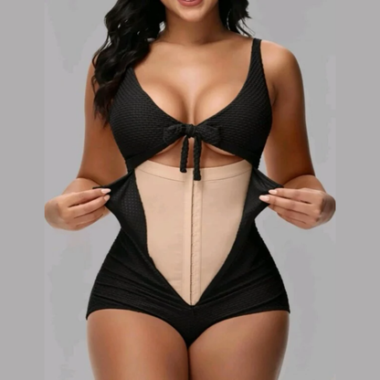 Traje de Baño Reductor Vientre Push Up Mujer
