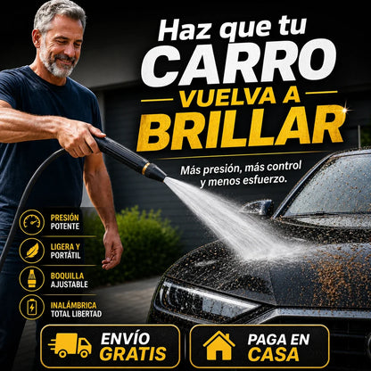 Hidrolavadora Portátil Inalámbrica