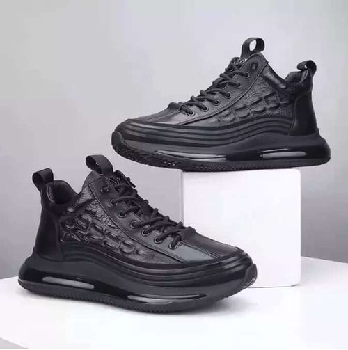 Zapatillas deportivas Elegance 3D de cuero para hombre