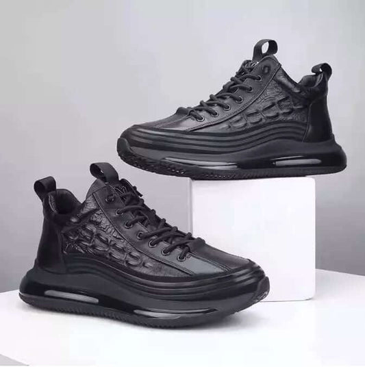 Zapatillas deportivas Elegance 3D de cuero para hombre