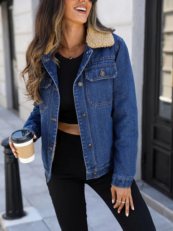 Abrigo parka de forro polar Cozy Elegance