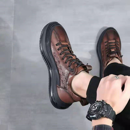Zapatillas deportivas Elegance 3D de cuero para hombre