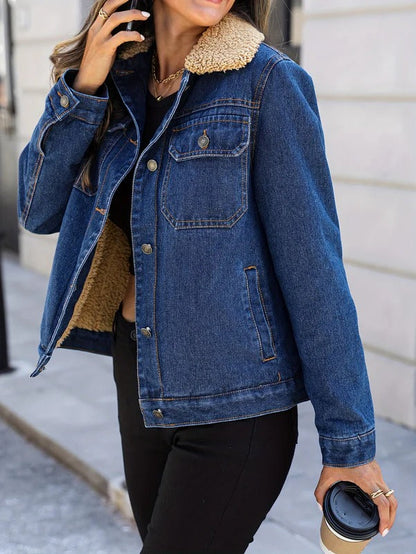 Abrigo parka de forro polar Cozy Elegance