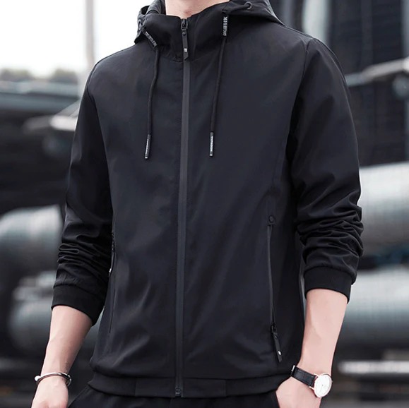 Chaqueta impermeable informal para hombre - UltraDry