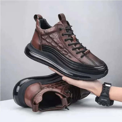 Zapatillas deportivas Elegance 3D de cuero para hombre