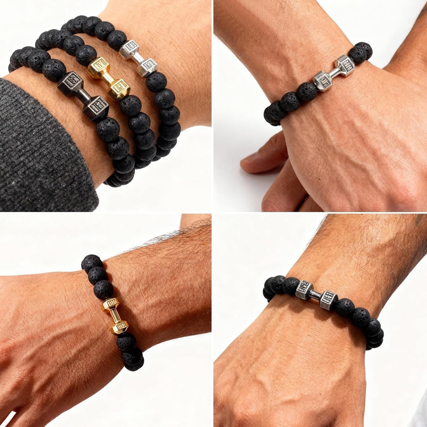 Pulsera Mancuerna Fitness Premium